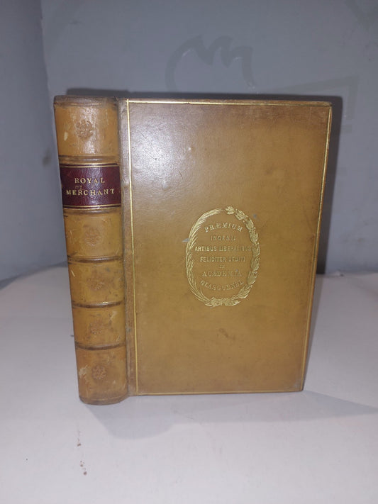 The Royal Merchant By William Henry Giles Kingston (1870) Hb Leather Book0
