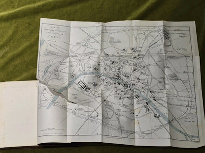 Handbook for Visitors to Paris - John Murray 1882 HB6