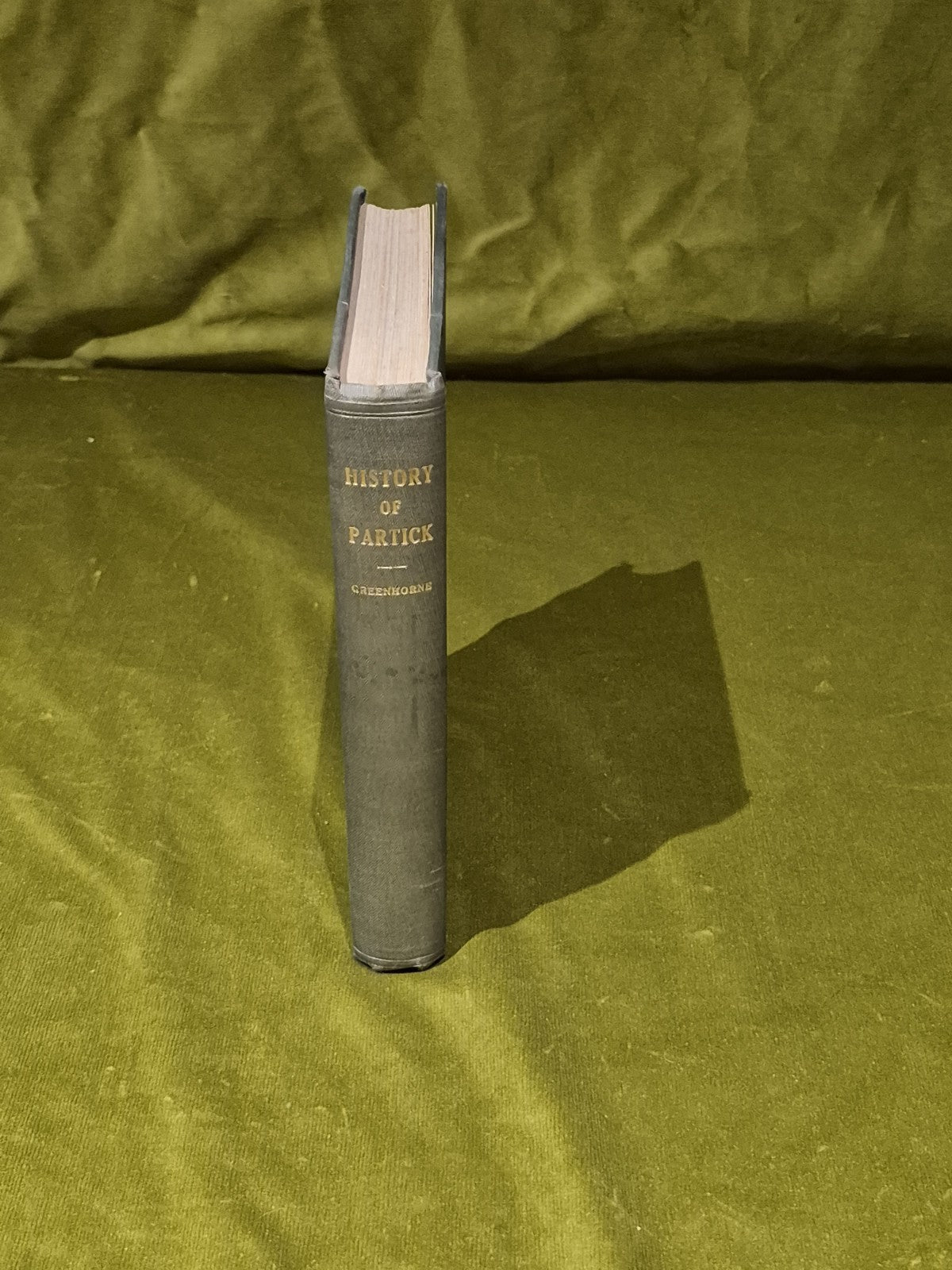 History Of Partick By William Greenhorne 1928 1st Edition2