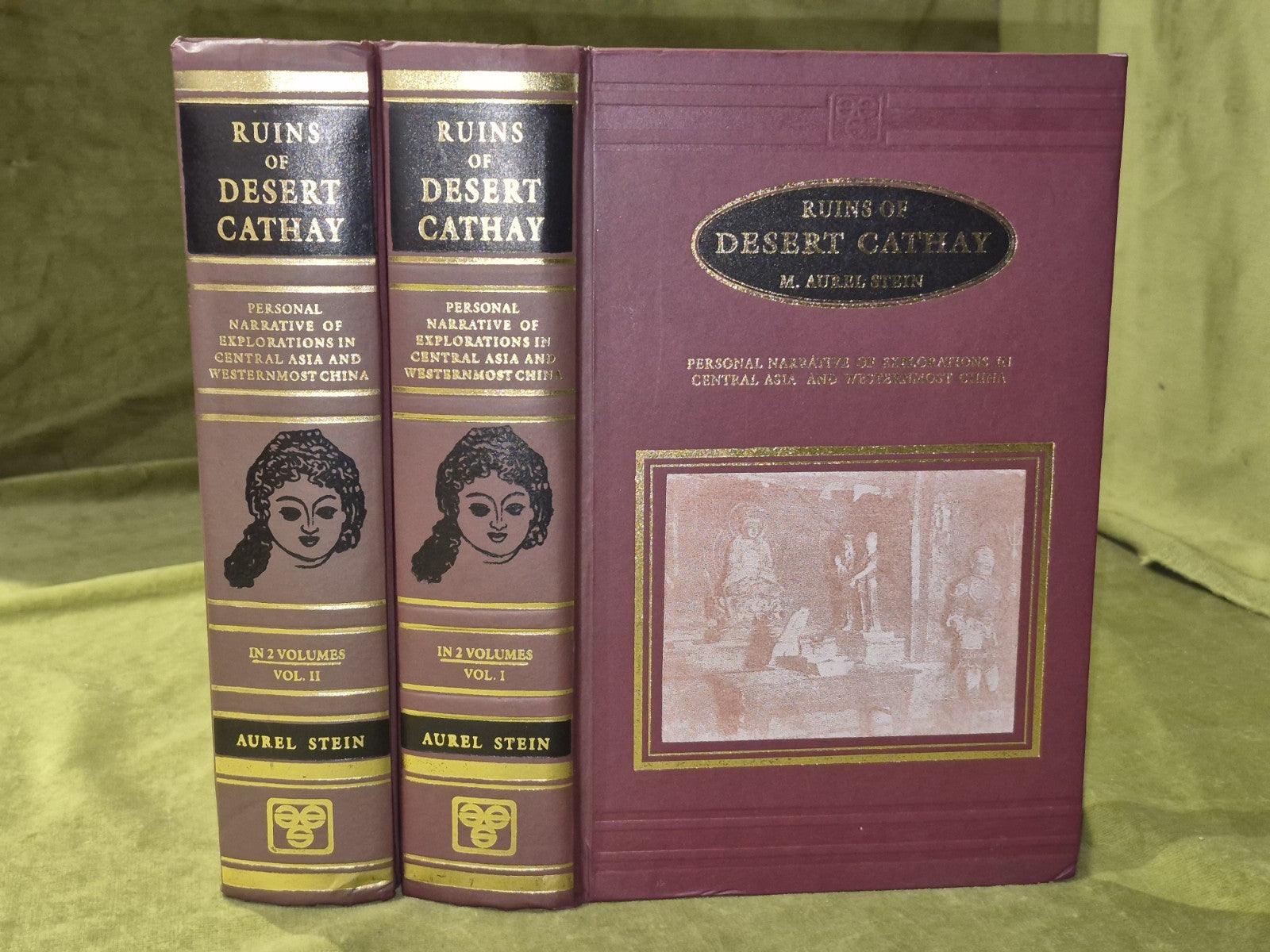 Ruins of Desert Cathay Aurel Stein Asian Educational Services 1996 Complete Set0