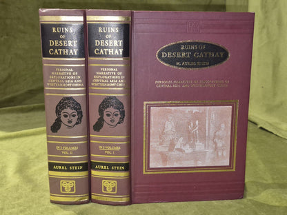 Ruins of Desert Cathay Aurel Stein Asian Educational Services 1996 Complete Set0