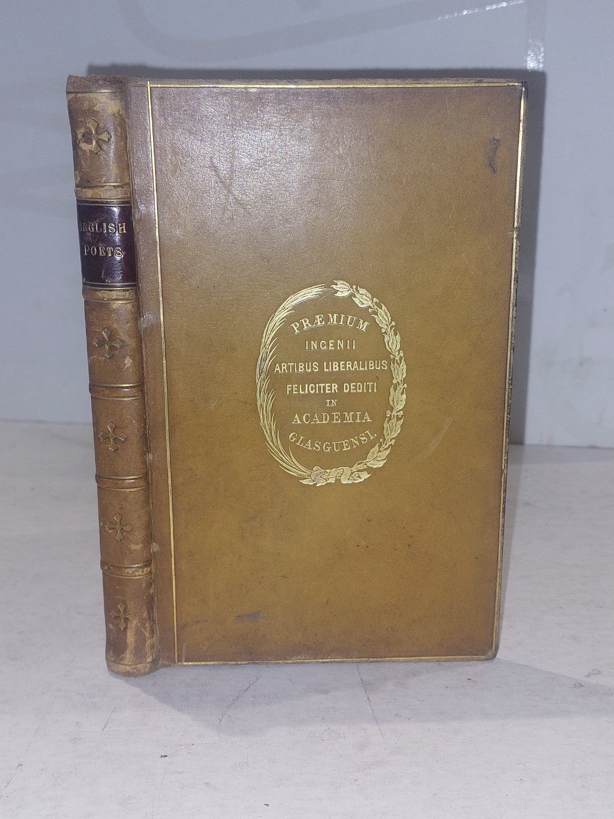 Lectures On English Poets By William Hazlitt  full leather 1870 Hb 0