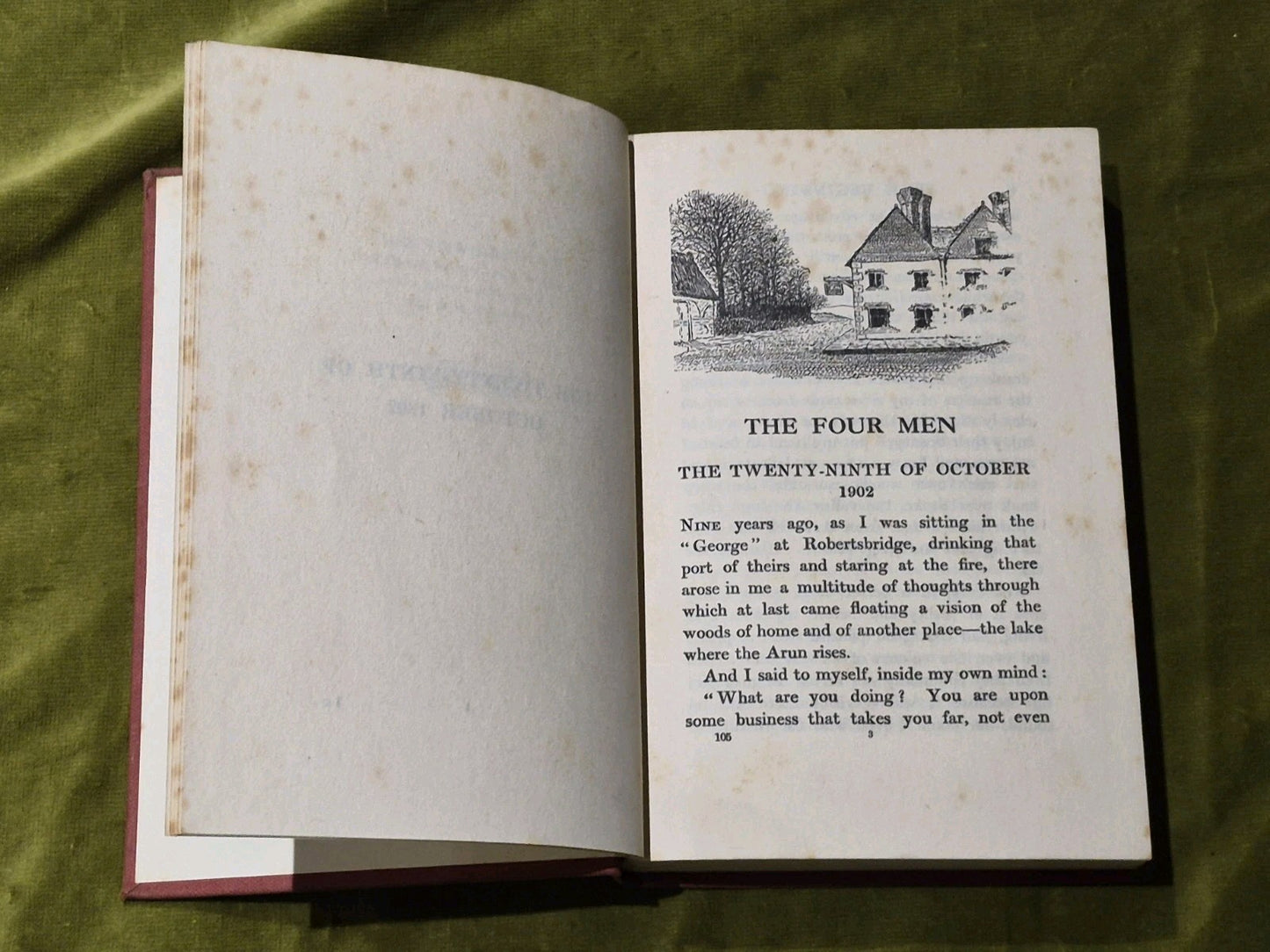 Four Men, the - A Farrago by Belloc, Hilaire 1948 Hardback.5