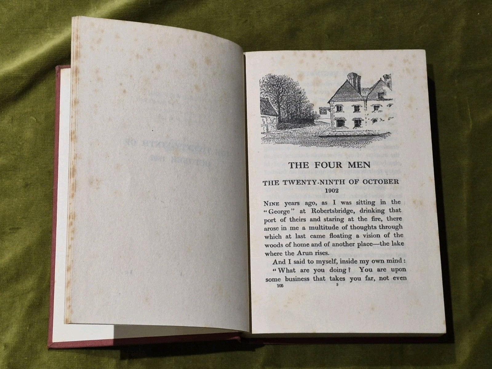 Four Men, the - A Farrago by Belloc, Hilaire 1948 Hardback.5