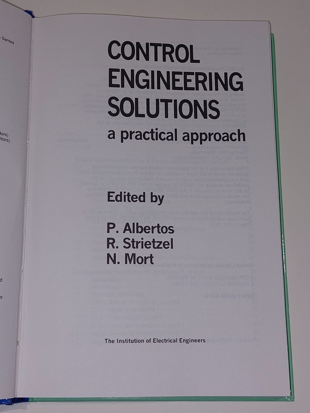 Control Engineering Solutions : A Practical Approach (1997)2