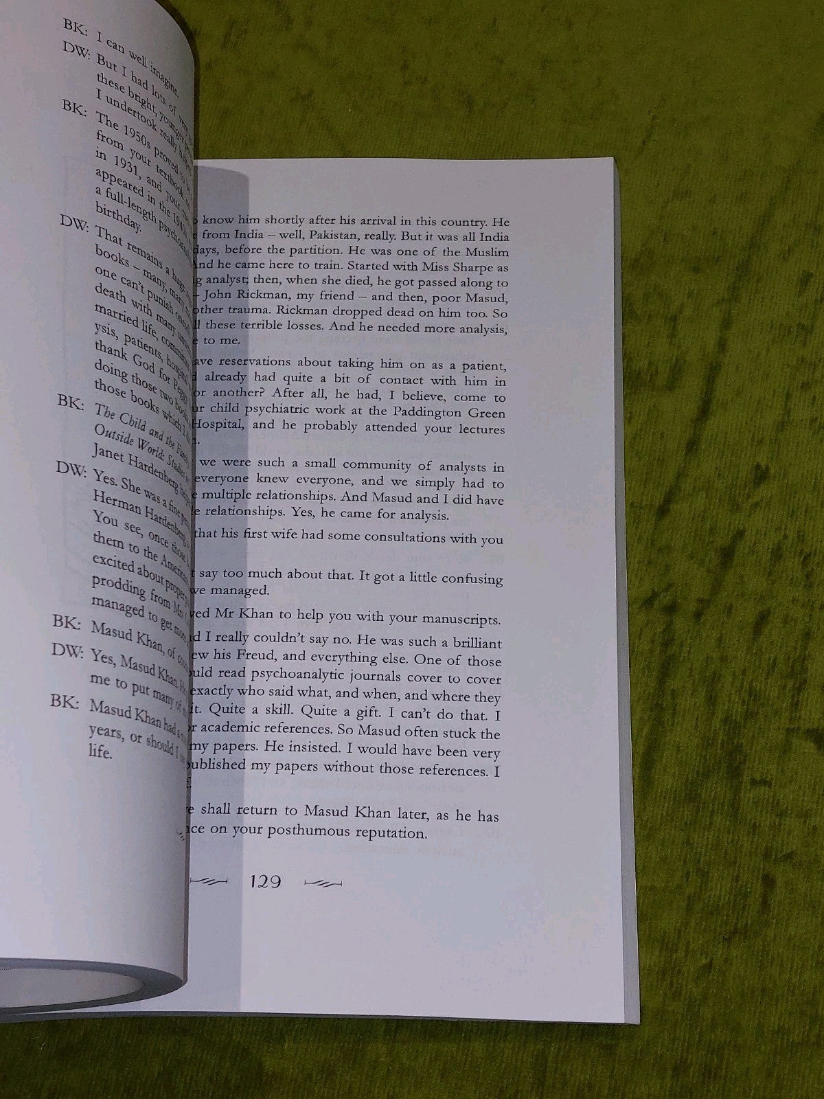 Tea with Winnicott - Brett Kahr (2016) Signed By Author Pb Book3