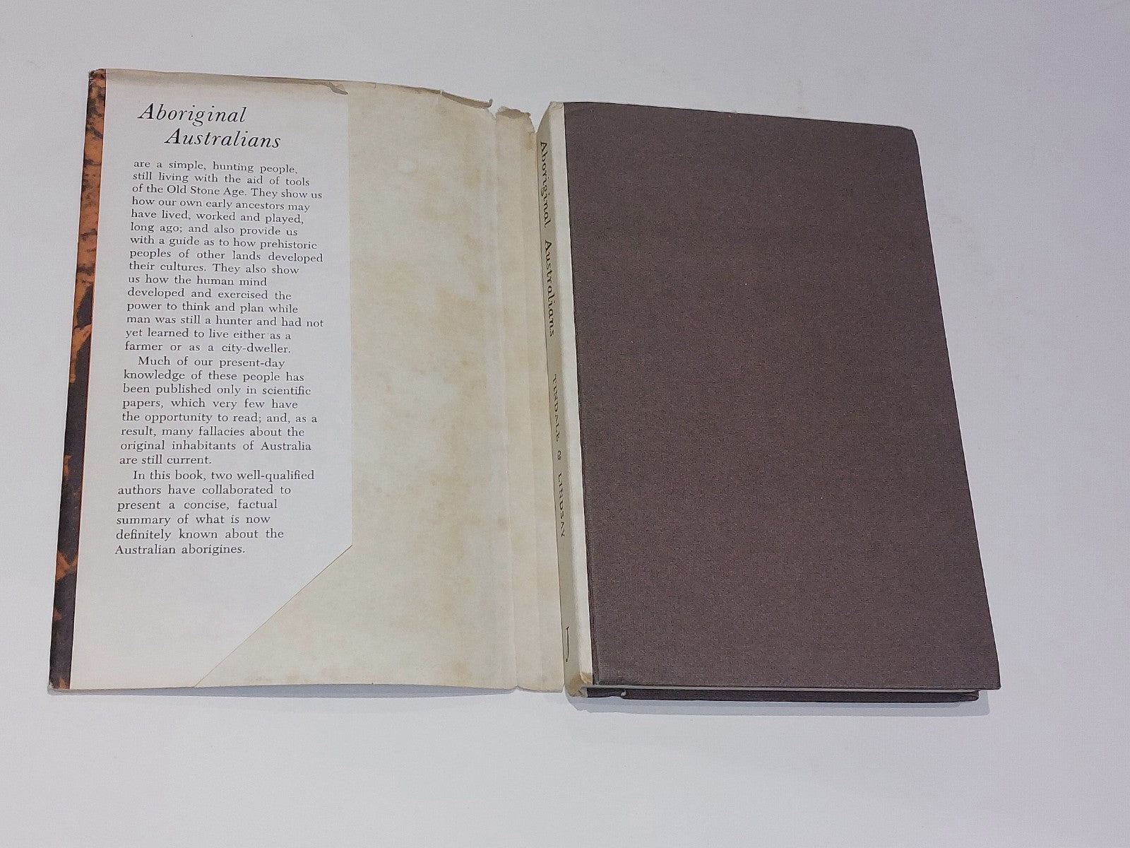 Aboriginal Australians by Norman Tindale & H Lindsay [Jacaranda Press] 1963 Hb2