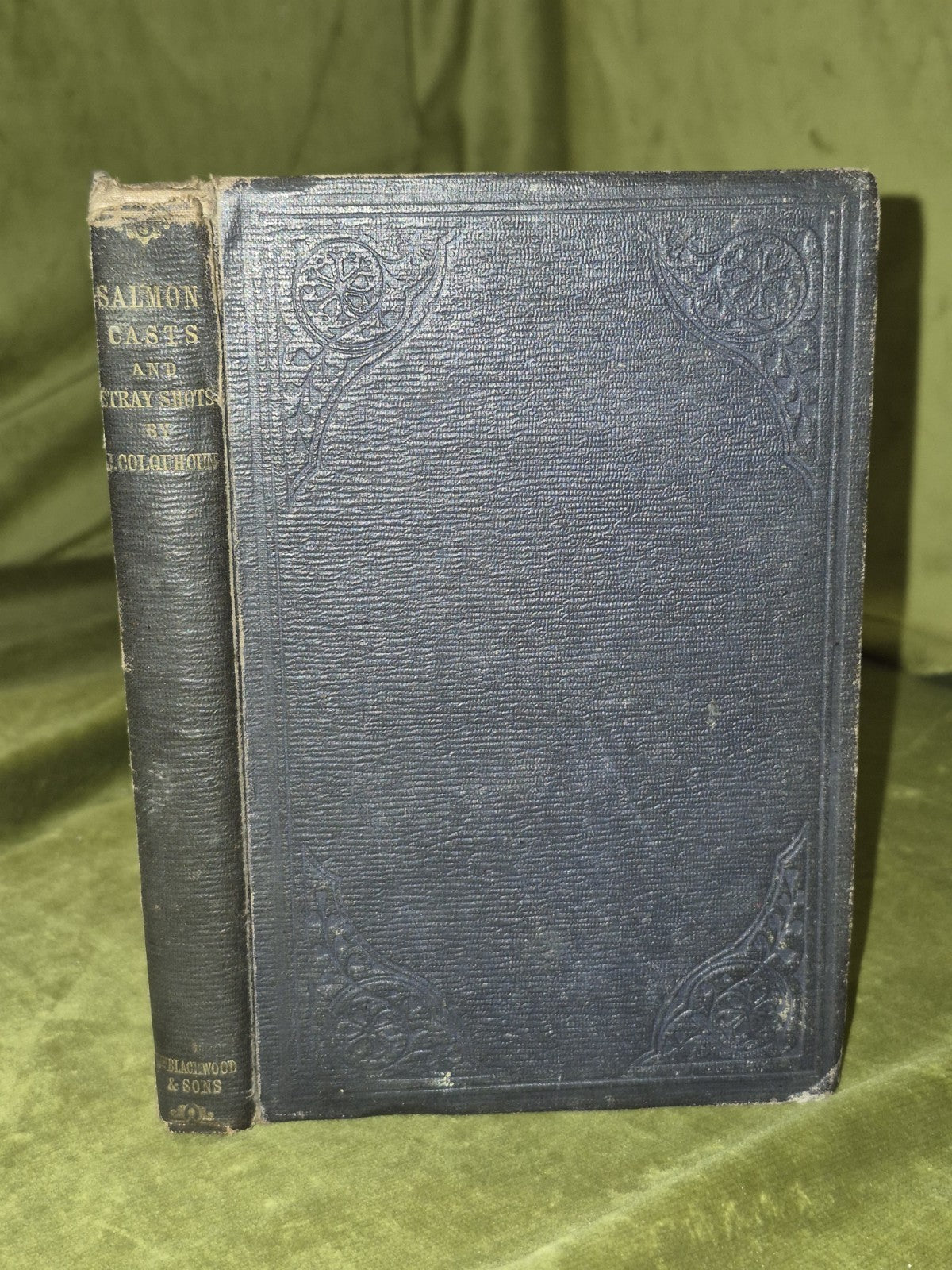 Salmon Casts and Stray Shots, John Colquhoun, 1858, Fishing Trout Scotland Deer0