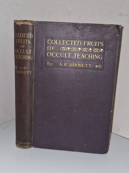 Collected Fruits of Occult Teaching - Sinnett ASTRAL WORLD THEOSOPHY STONEHENGE0