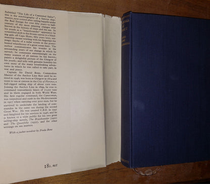 Landfall at Sunset: the Life of a Contented Sailor  Sir David Bone 1955 1st Ed.4