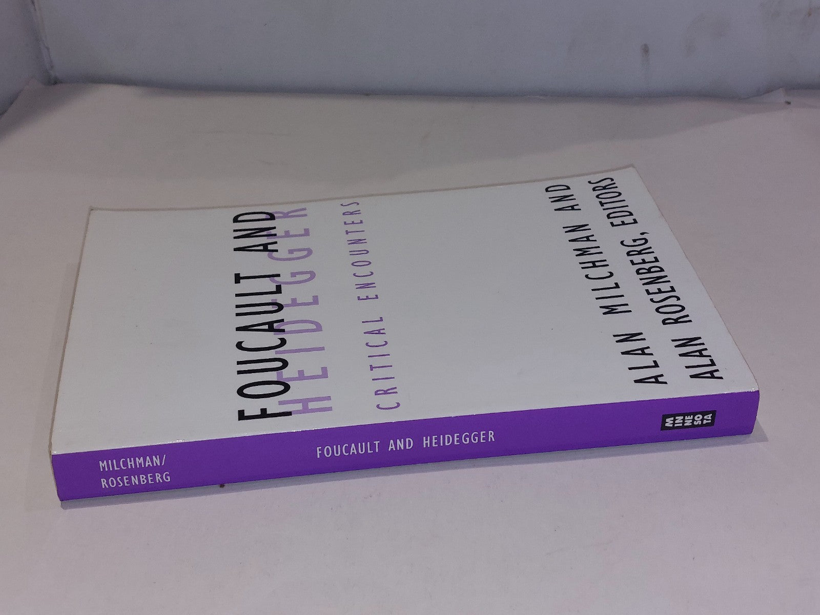 Foucault And Heidegger - Milchman & Rosenberg (2003) Pb Book1