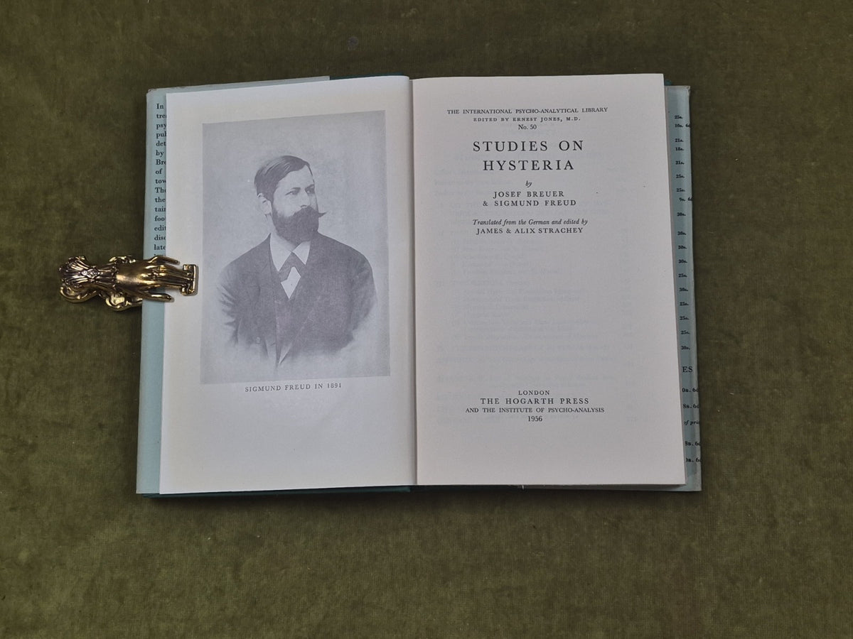 Studies on Hysteria - Sigmund Freud , Joseph Breuer 1956 Hogarth HB DJ4