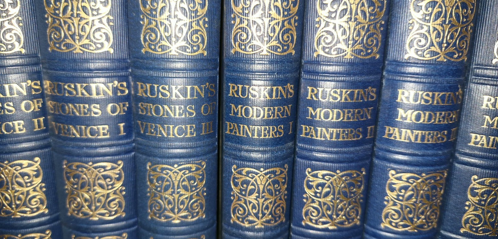John Ruskin Blackfriars Editions 20 Volume Set Modern Painters Stones Of Venice 9