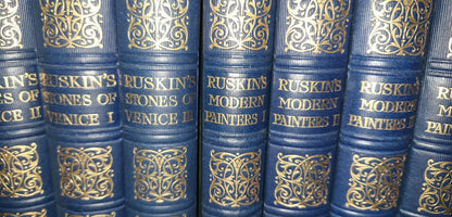 John Ruskin Blackfriars Editions 20 Volume Set Modern Painters Stones Of Venice 9
