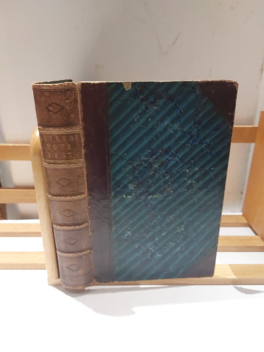 Mid 19th Century Journal Book, The Leisure Hour (1853)0