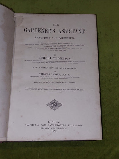 The Gardener’s Assistant Practical and Scientific Gardening 1878 Thompson Moore5