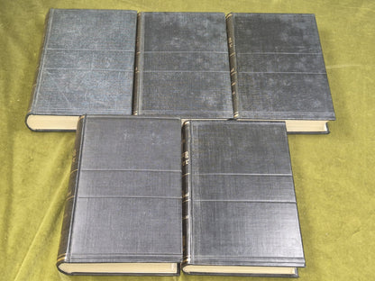 The Complete Works of Geoffrey Chaucer 1894 Oxford Clarendon 5 Vols3