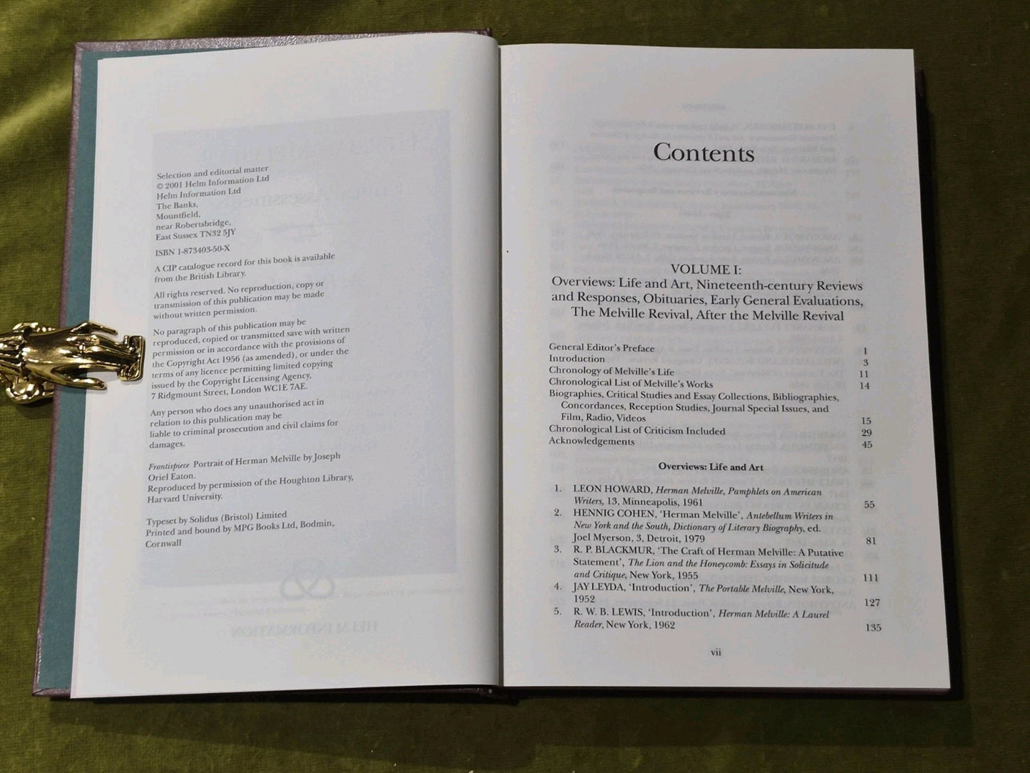Herman Melville: Critical Assessments of Writers in English NEW in 4 volumes5