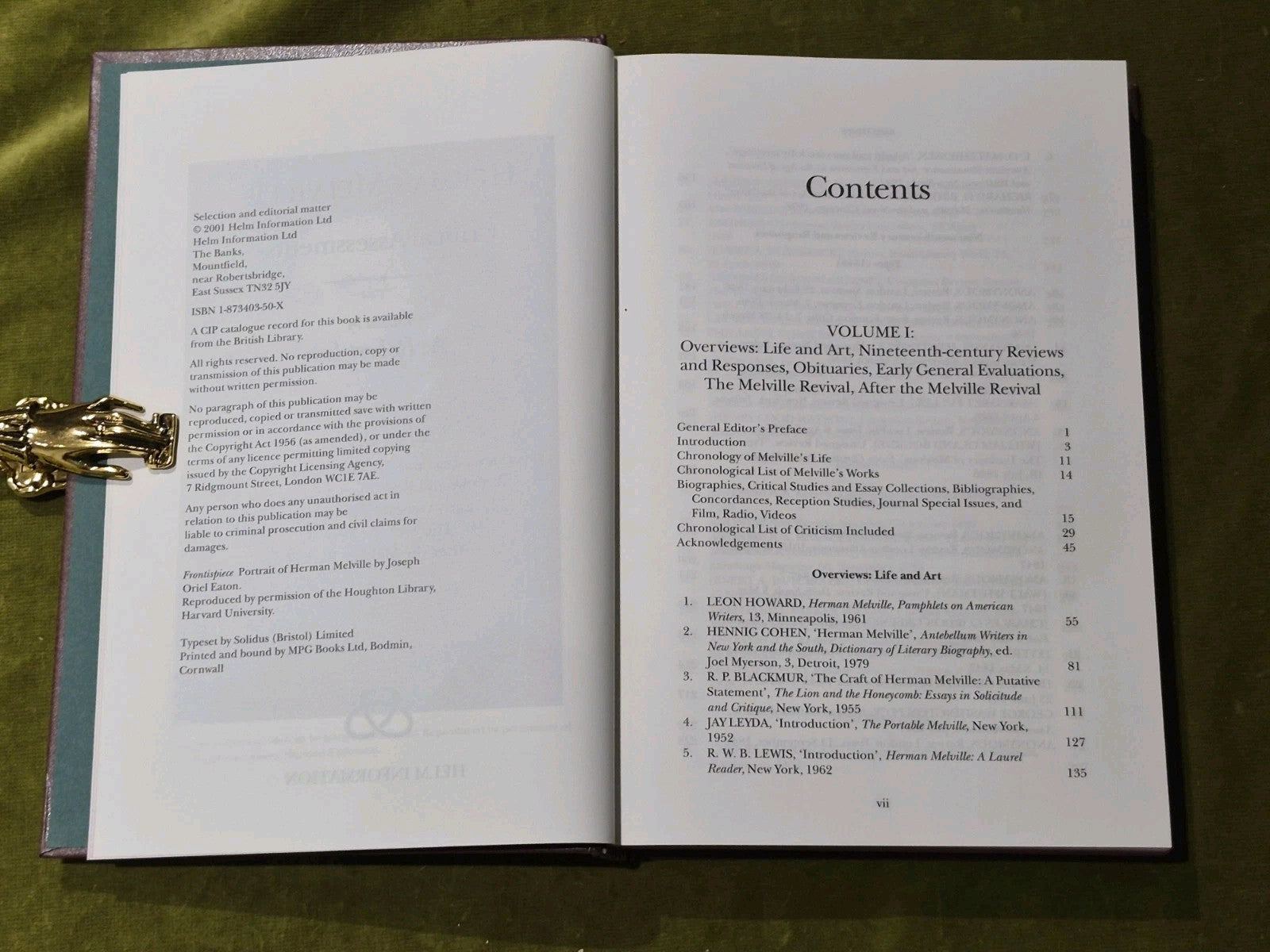 Herman Melville: Critical Assessments of Writers in English NEW in 4 volumes5