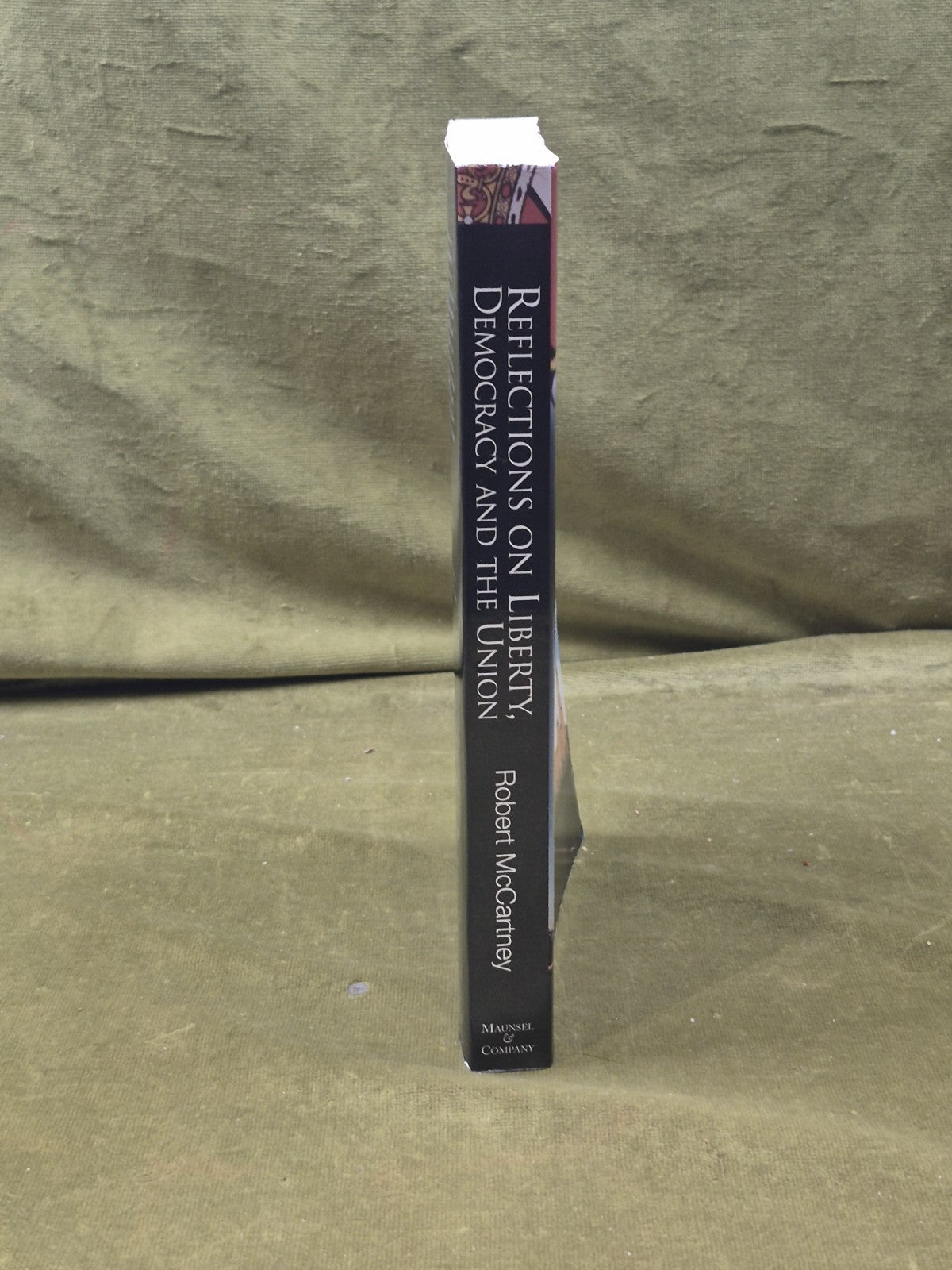 Reflections on Liberty Democracy and the Union - Robert McCartney , Maunsel 20012
