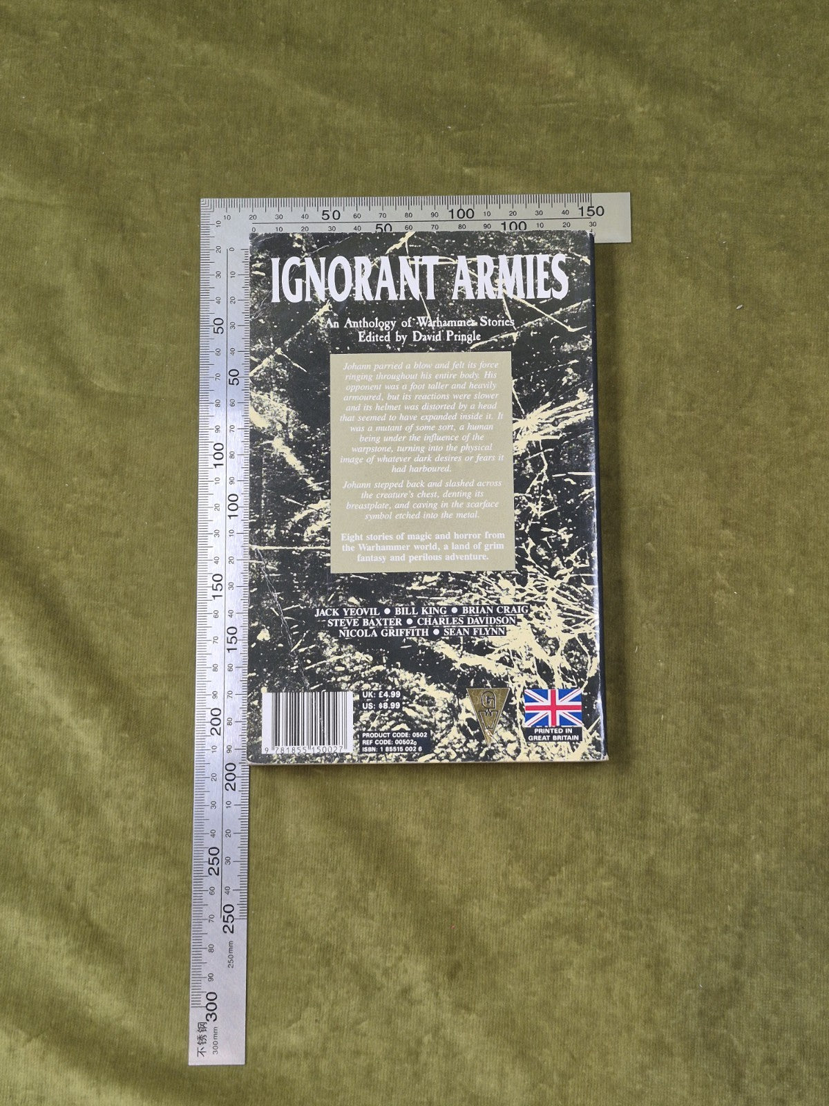 Warhammer IGNORANT ARIMES ed. David Pringle Paperback Games Workshop 19891
