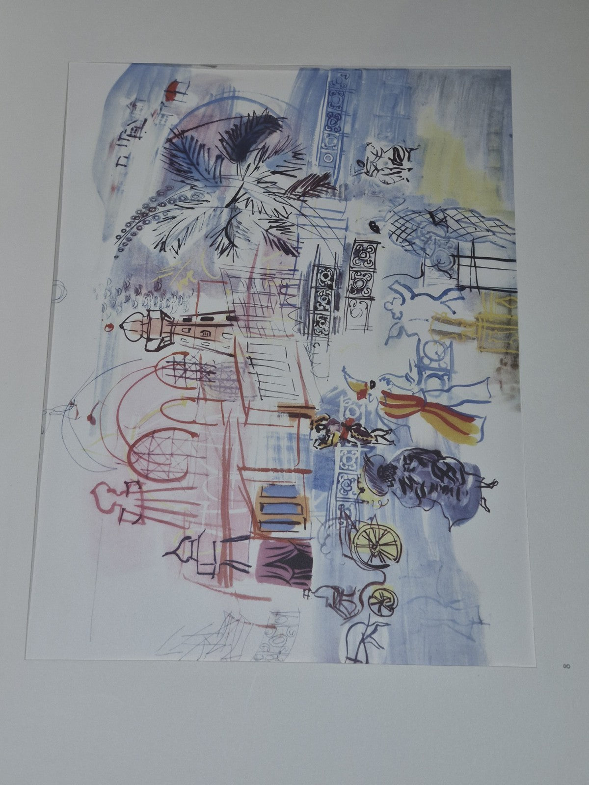 Raoul Dufy Ten Colour Collotypes after Watercolours (1961) Max Huggler14