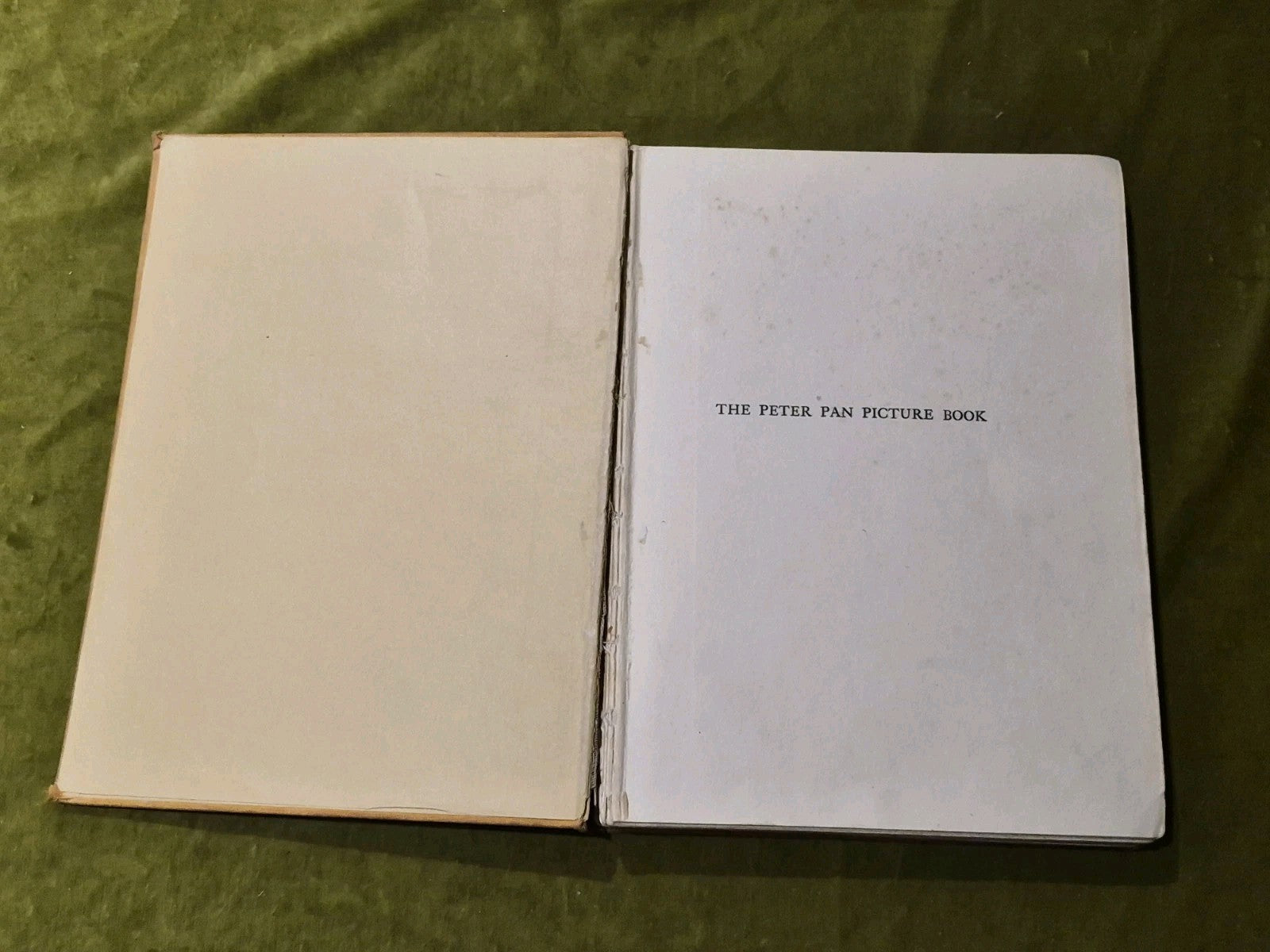 The Peter Pan Picture Book -1925 Vintage HC- Alice B Woodward & Daniel O'Connor5