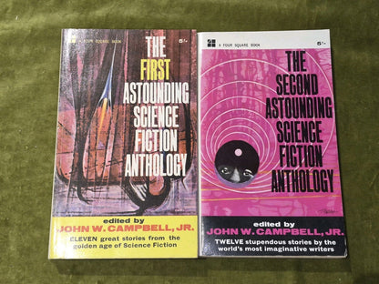 The First and Second Astounding Science Fiction Anthology  Four Square 1952 19650