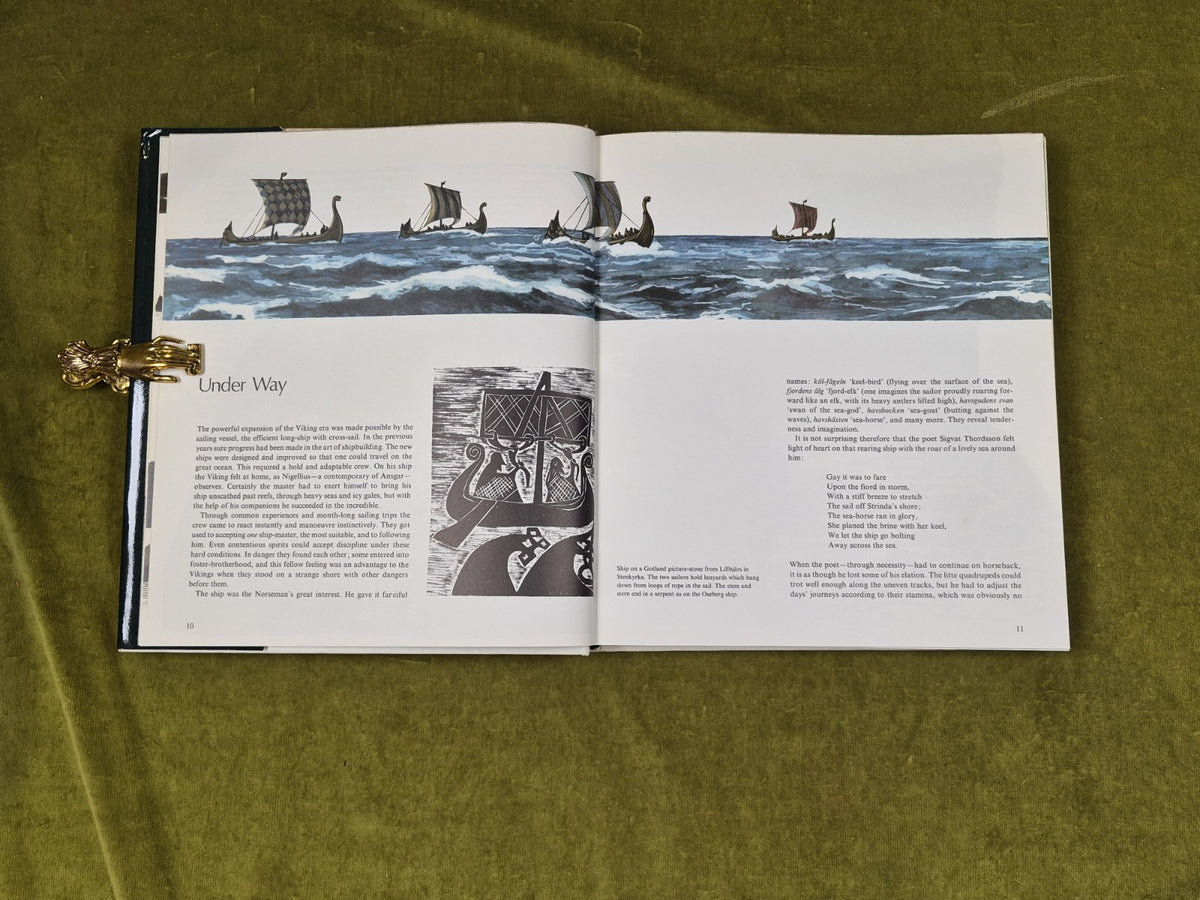 World of the Vikings by Ole Klindt-Jensen, Svenolov Ehren , Allenm & Unwin 19706