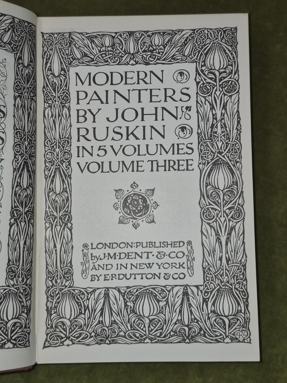 John Ruskin Modern Painters Stones of Venice Seven Lamps Complete Everyman8