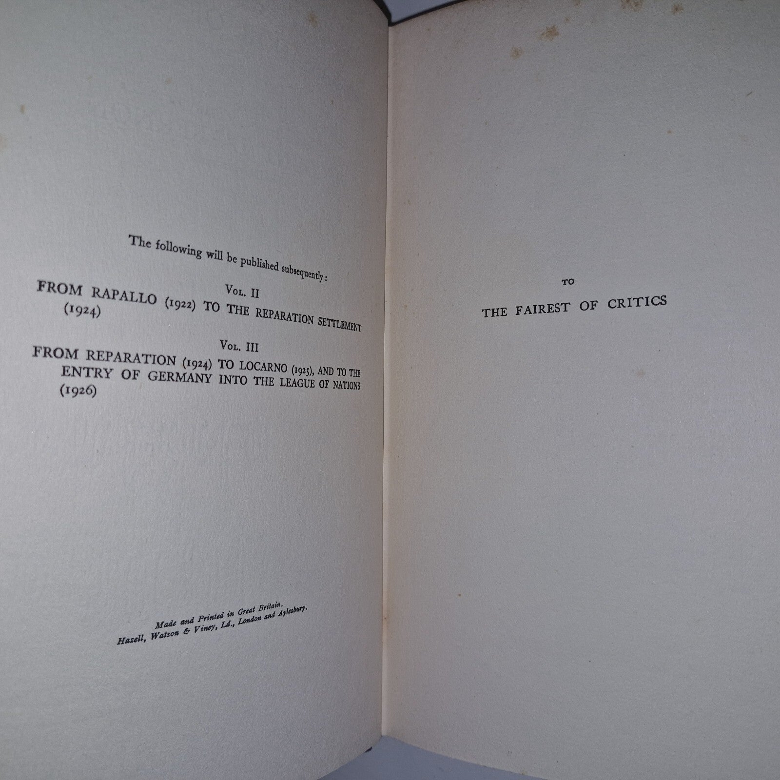Diary of Lord d'Abernon, An Ambassador of Peace  3 Volume Set Hodder 1929308