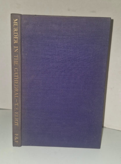 Murder in the Cathedral - T.S. Eliot - First UK edition / First printing 19350