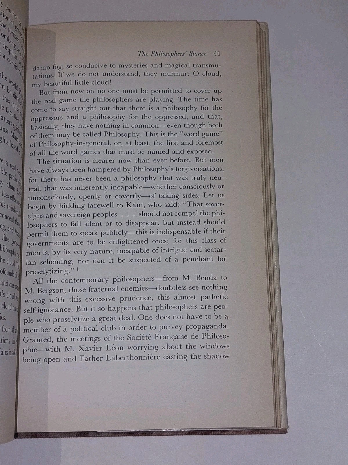 The Watchdogs: Philosophers by Paul Nizan  [Monthly Review] 1st Ed 1971  Hb 5