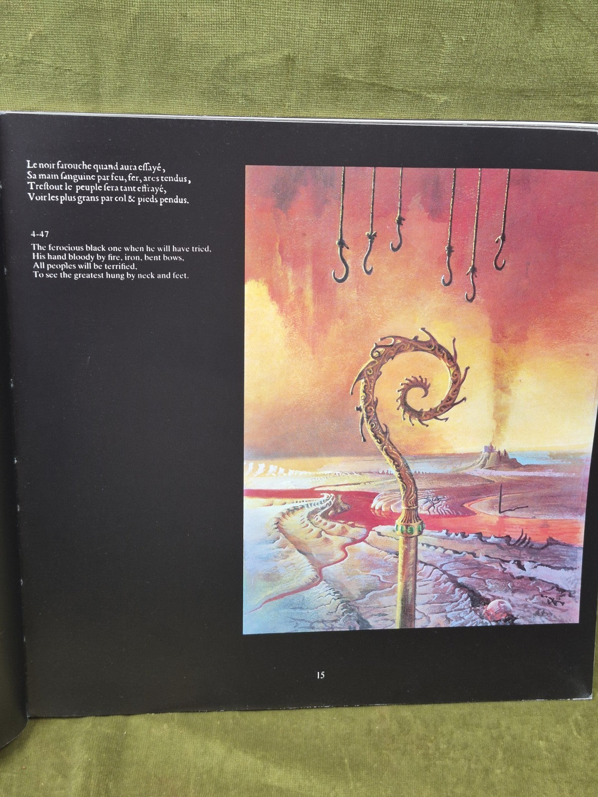 Eschatus Bruce Pennington First Ed 1976 Illustrated Nostradamus9