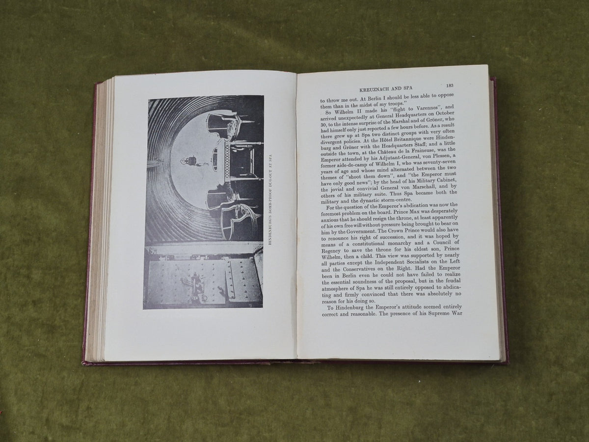 Hindenburg : The Wooden Titan - Wheeler-Bennett (1936) [Macmillan] 1st Ed Hb5