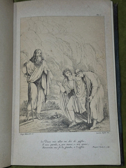Divina Commedia Dante illustrated by Luigi Ademollo copper plates Devine Comedy7