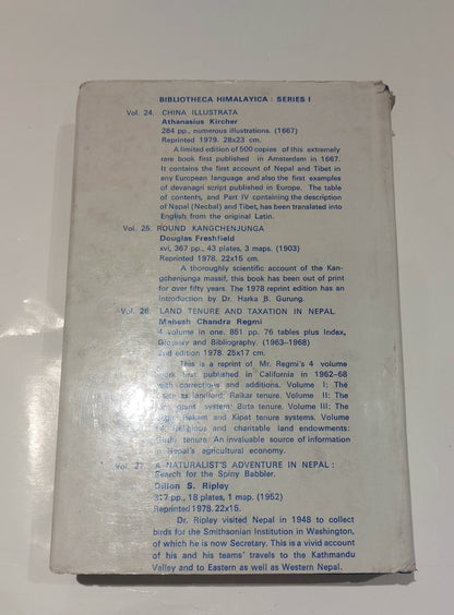 Western Himalaya and Tibet, Thomas Thomson (1979) Book1