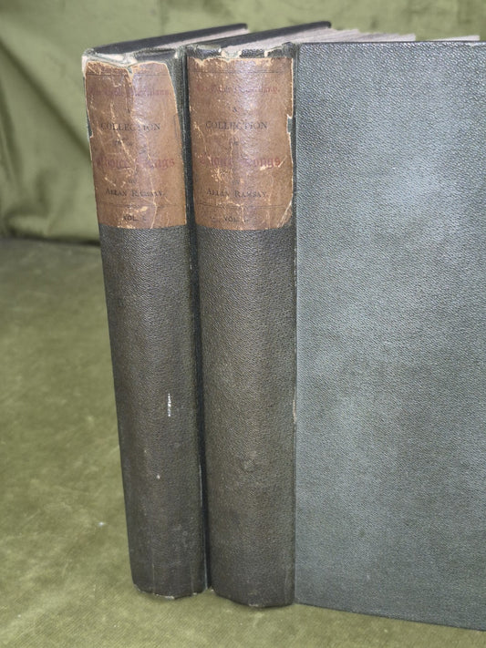 Allan Ramsay – The Tea-Table Miscellany Set (1871) Scots & English Songs 2 Vol.1