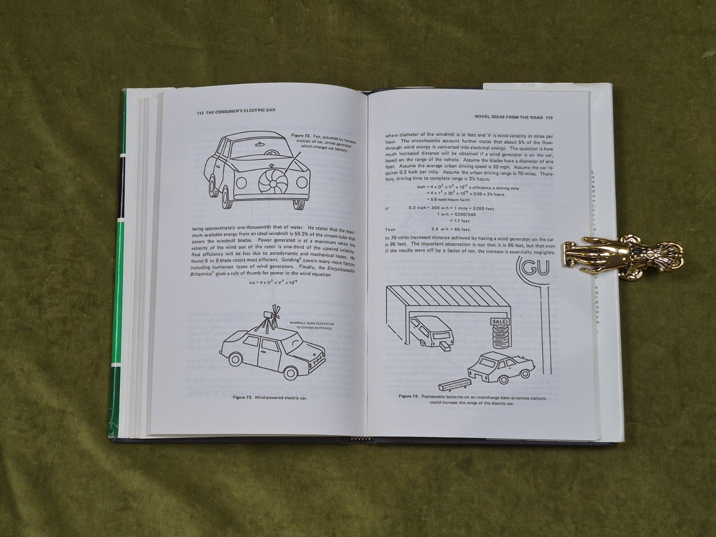 The Consumer's Electric Car - Ernest H. Wakefield , Ann Arbor + Pamphlet 1977 DJ6