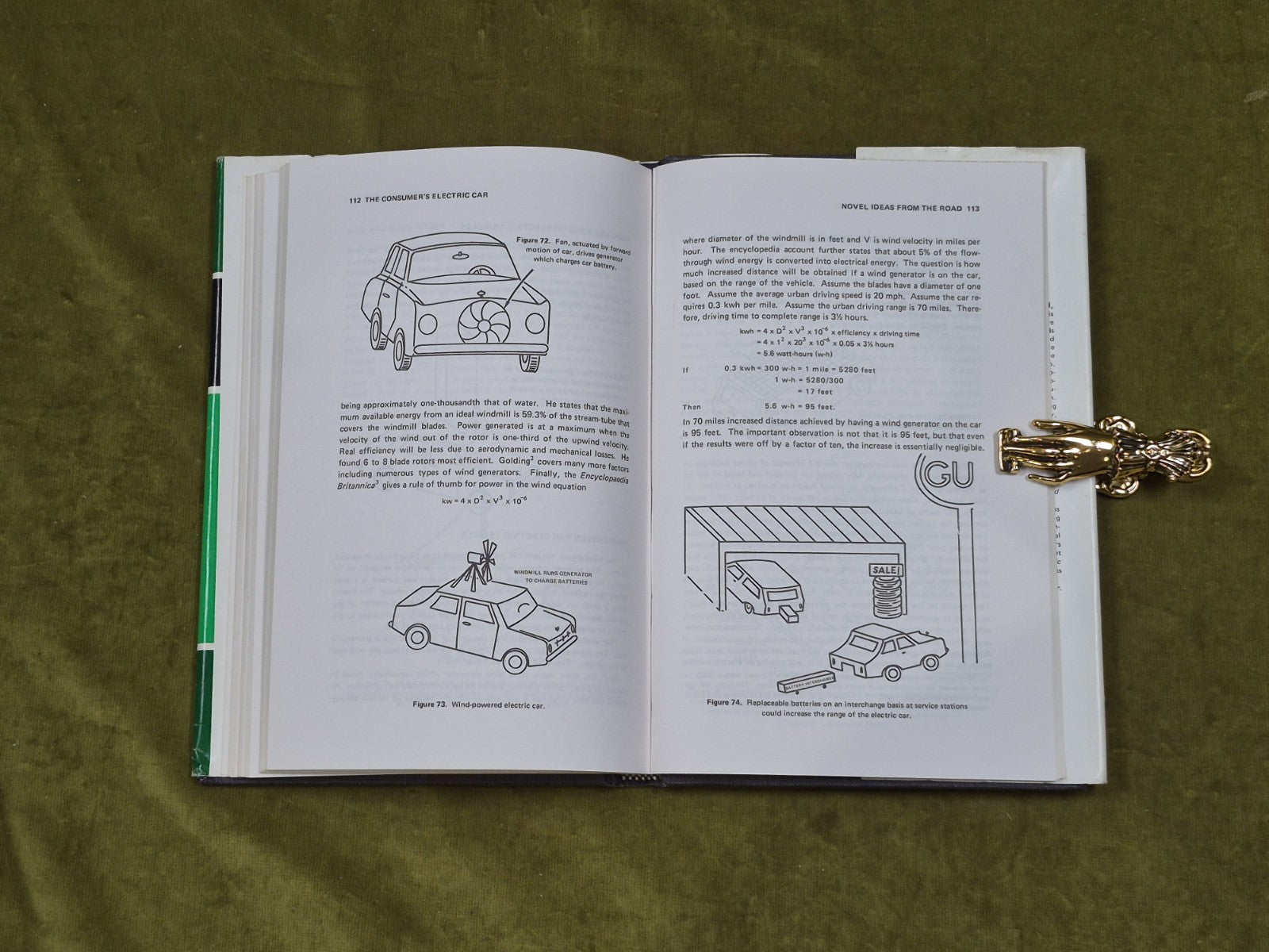 The Consumer's Electric Car - Ernest H. Wakefield , Ann Arbor + Pamphlet 1977 DJ6