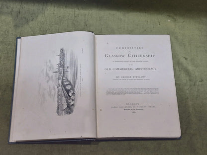Curiosities of Glasgow Citizenship -  George Stewart - 1st Edition 18815