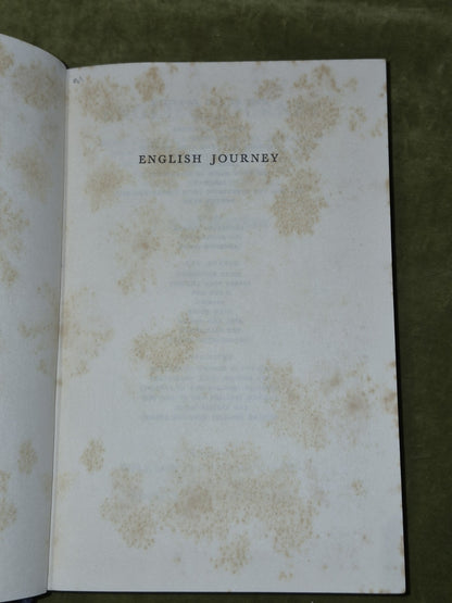 English Journey J B Priestley 1934 First Edition William Heinnemann3