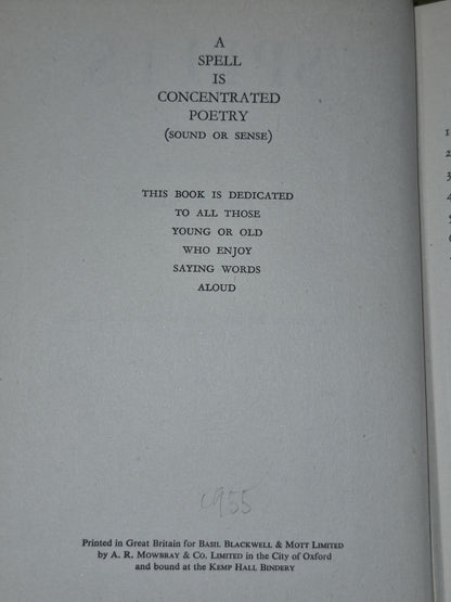 Spells Collected By F McEachran First Edition Dustjacket5