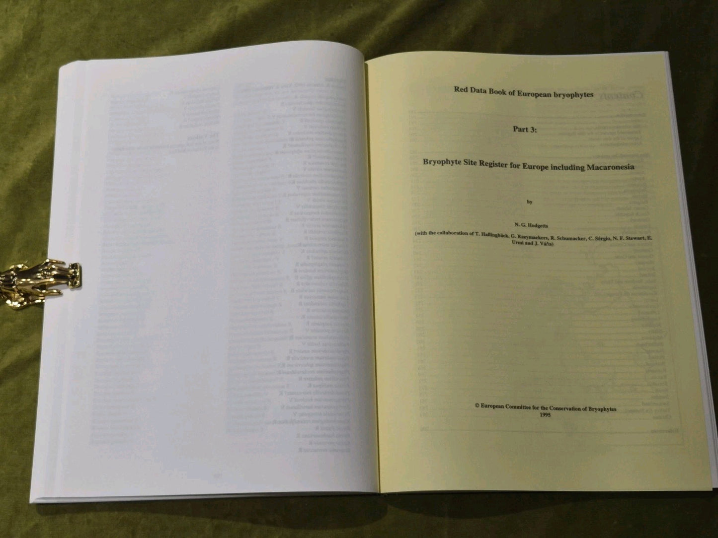Red Data Book of European Bryophytes5