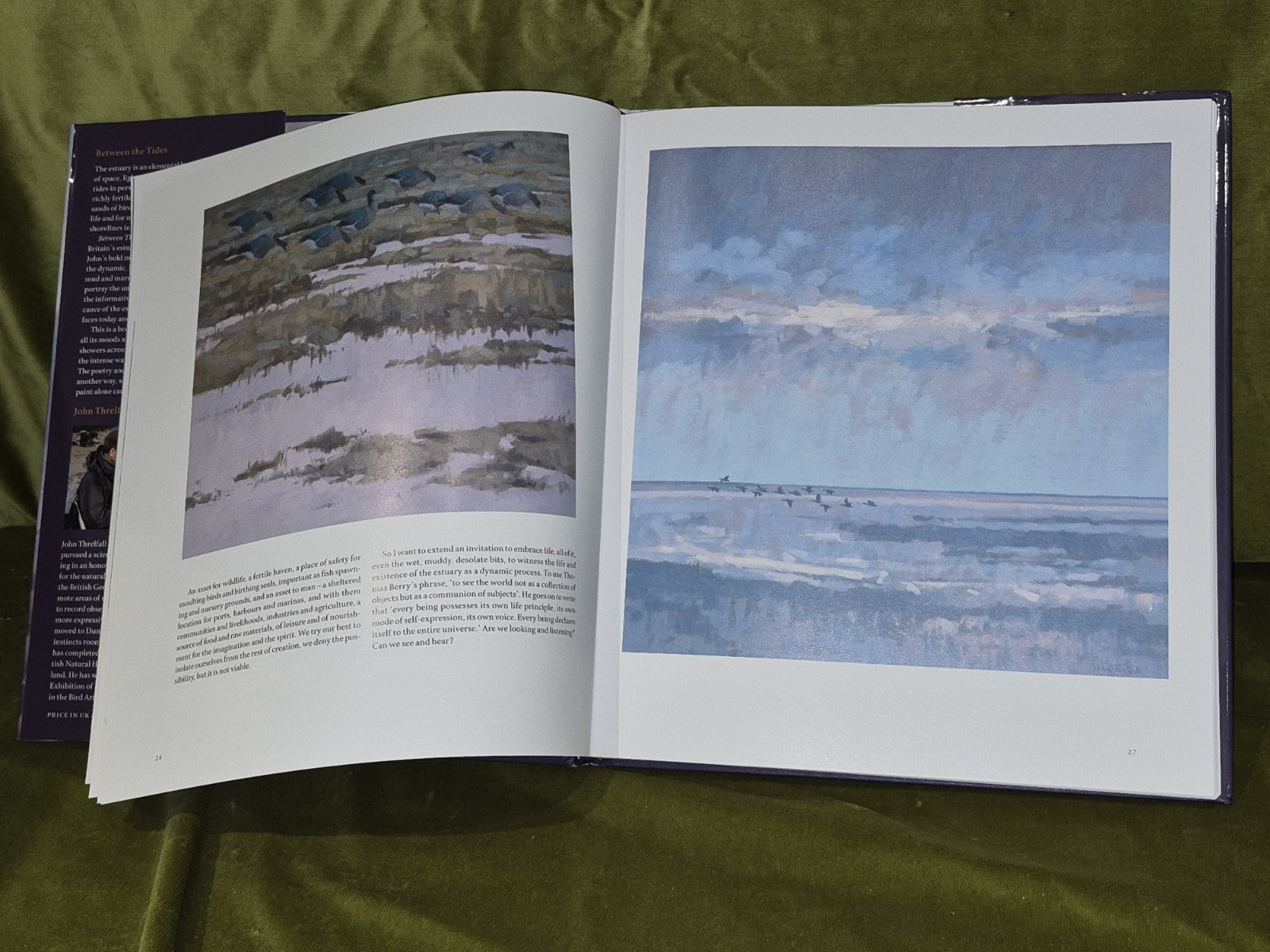 Between the Tides - John Threlfall - Langford Press 2007 Hardback - SIGNED9