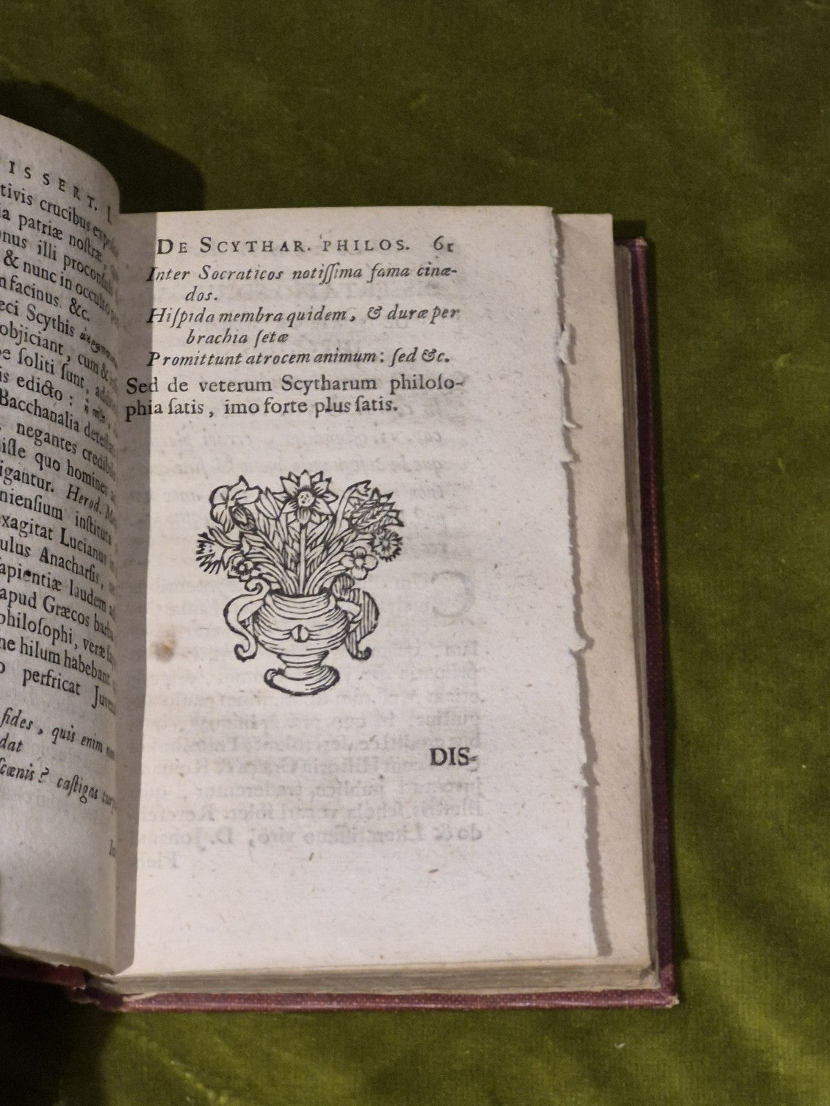 Johannis Lomejeri Zutphaniensis DIERUM GENIALIUM - 1694 - Decas 1 1st Edition 7