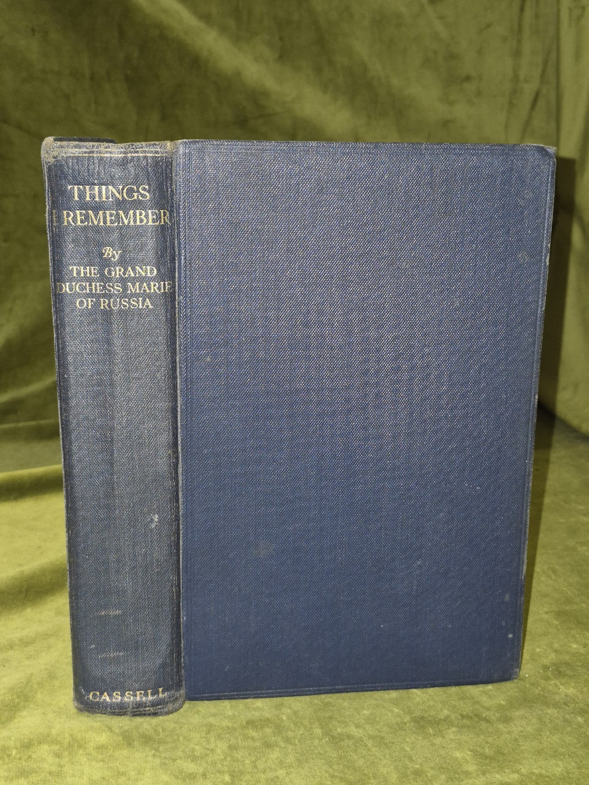 The Things I Remember By Grand Duchess Marie Of Russia Cassell 1930 First0