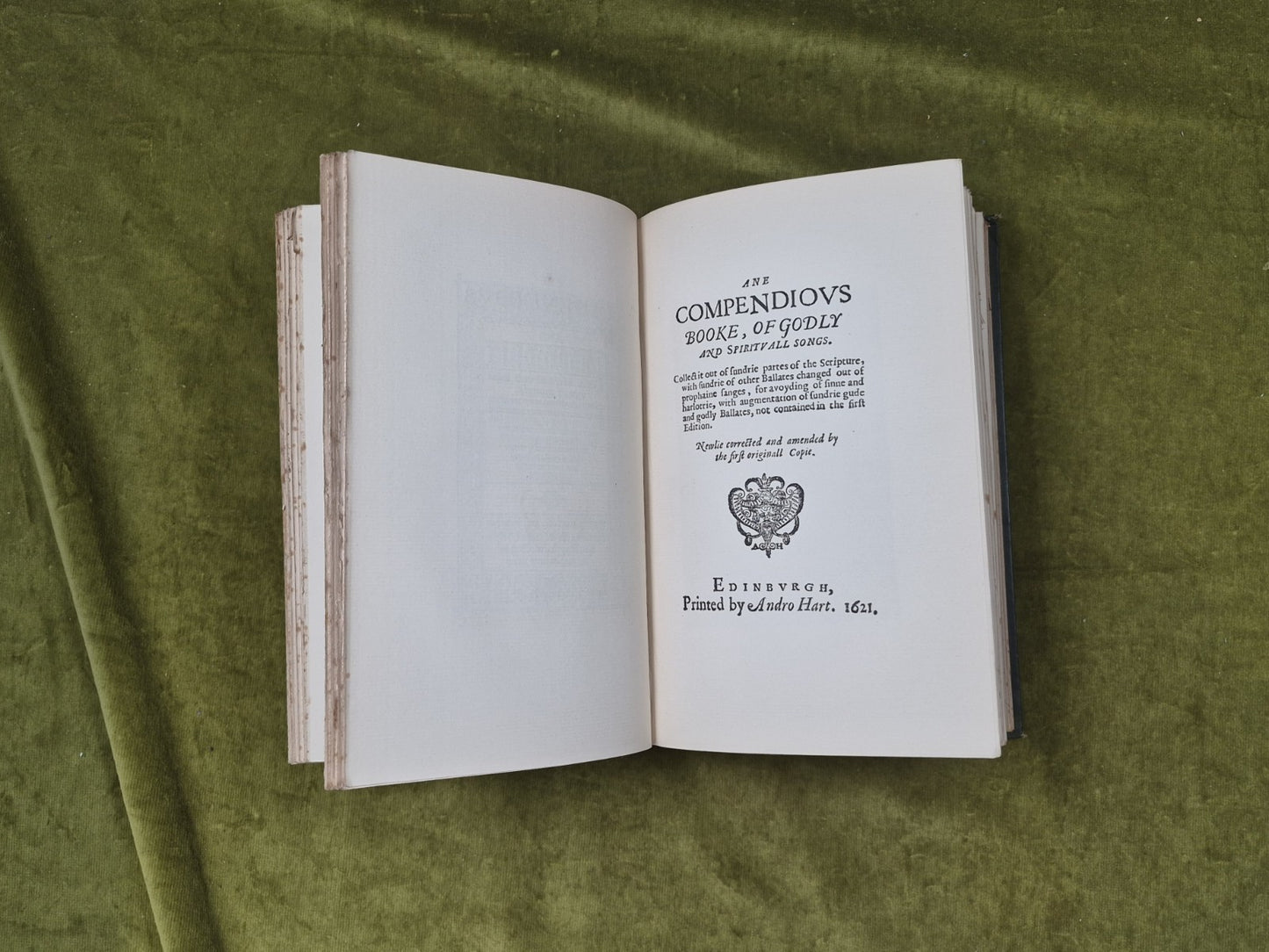 1897 Compendious Book of Godly & Spiritual Songs : The Gude and Godlie Ballatis4