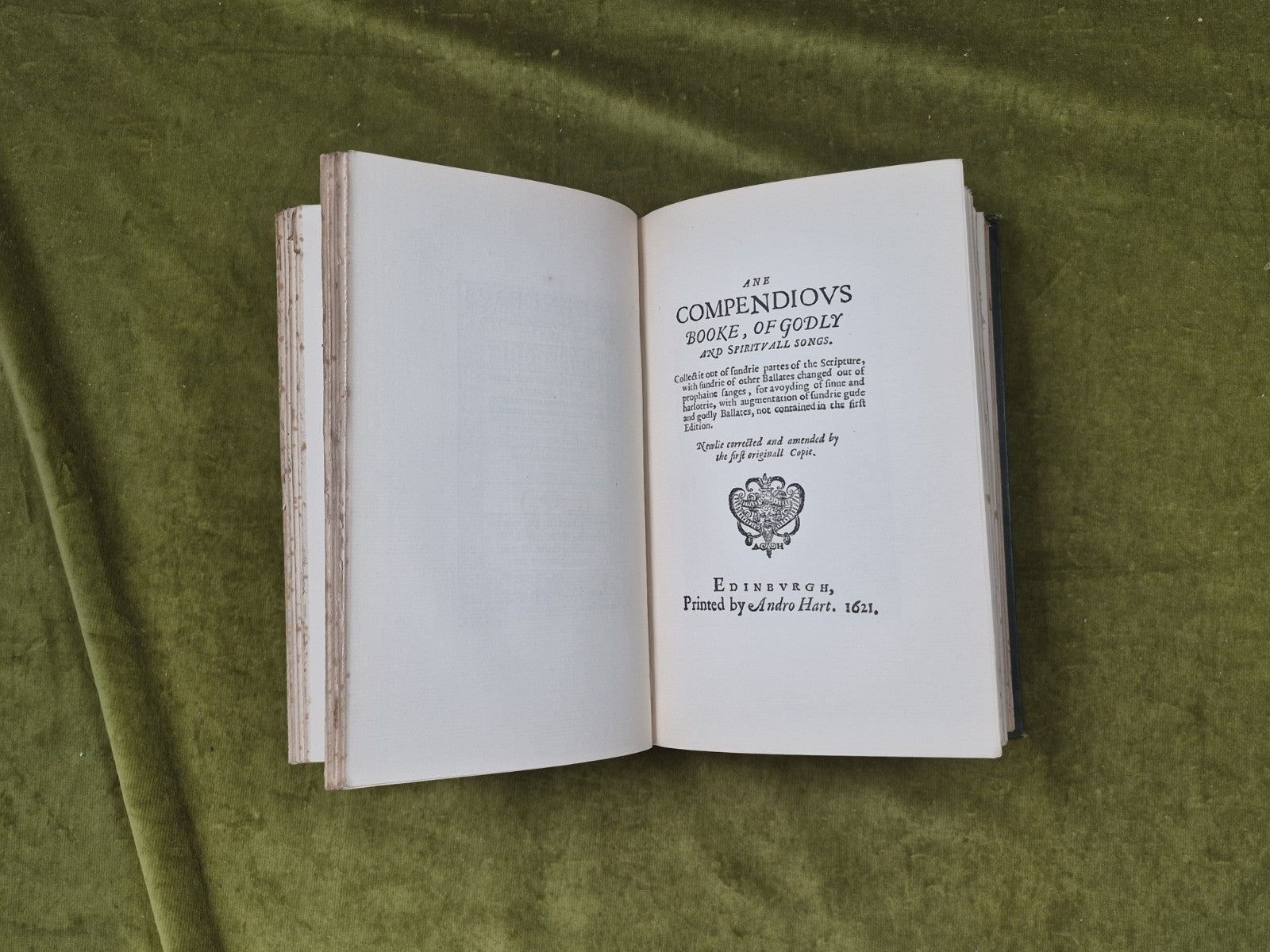 1897 Compendious Book of Godly & Spiritual Songs : The Gude and Godlie Ballatis4