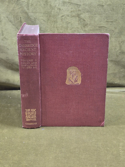 The Cambridge Ancient History Volume 1 - Egypt & Babylonia 19230